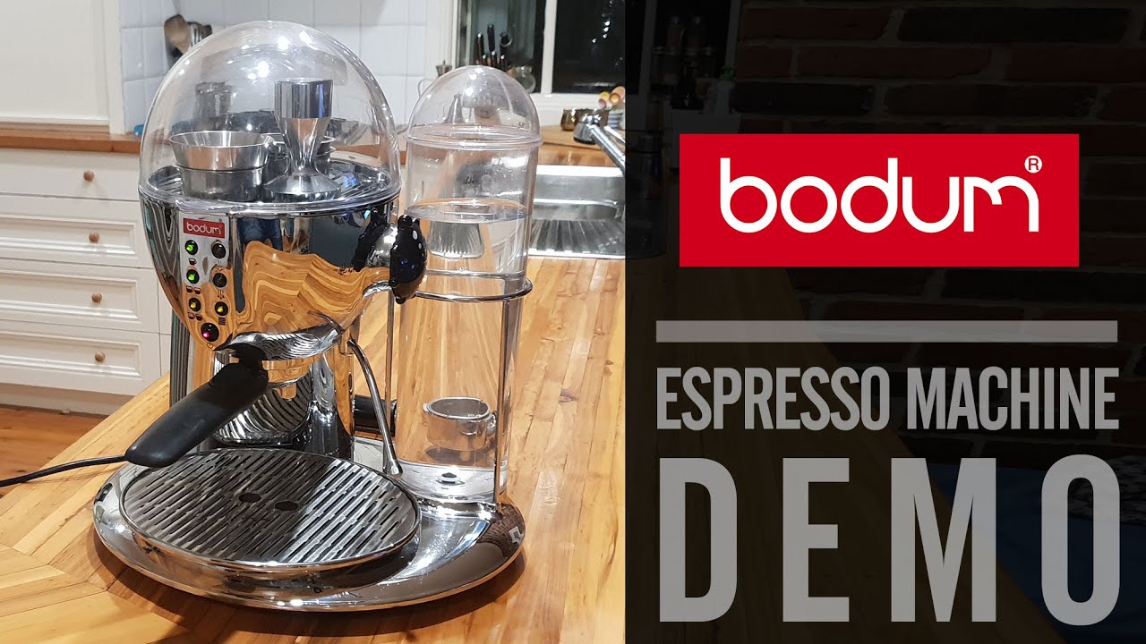 Bodum 3020 Granos Espresso Machine - YouTube