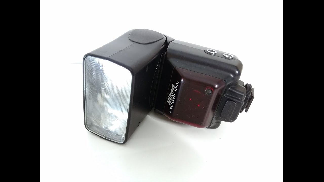NIKON SB-24 SPEEDLIGHT Flash - YouTube