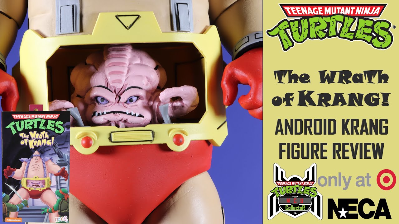 NECA TMNT Ninja Turtles Android KRANG Cartoon Target Exclusive