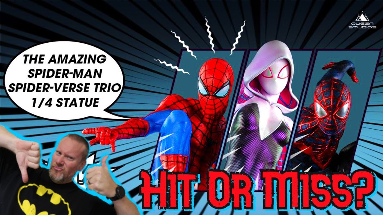 HIT OR MISS? The Amazing Spider-Man Spider-Verse Trio 1/4 Statue