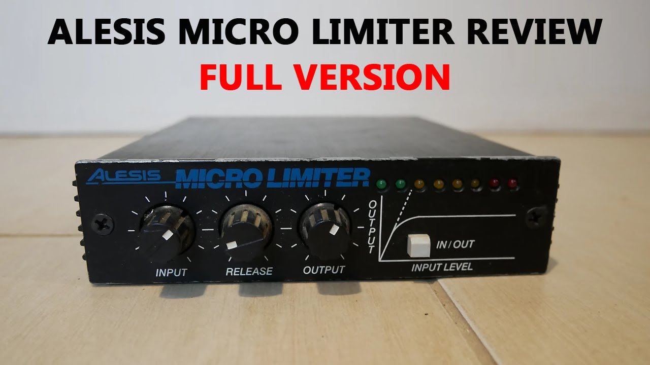 Alesis Micro Limiter Review [Full Version] - YouTube