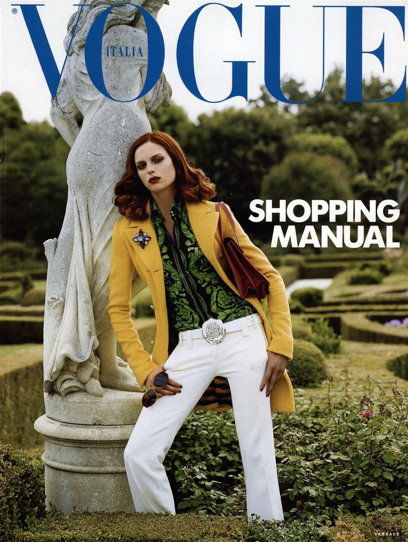 Vogue Italia August 2004 Cover (Vogue Italia)
