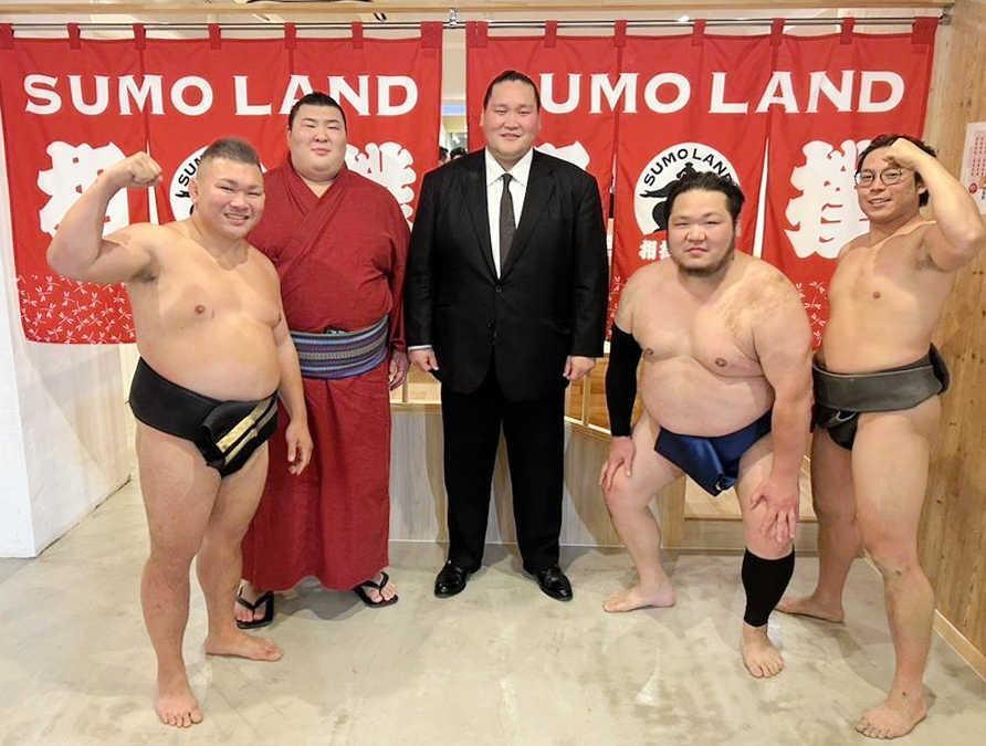 元照強11日に相撲体験型レストランオープン 元小結・千代大龍と