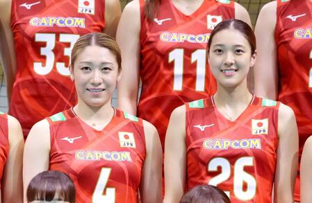 VNL好発進のバレー女子 石川真佑、秋本美空、佐藤淑乃らオフ