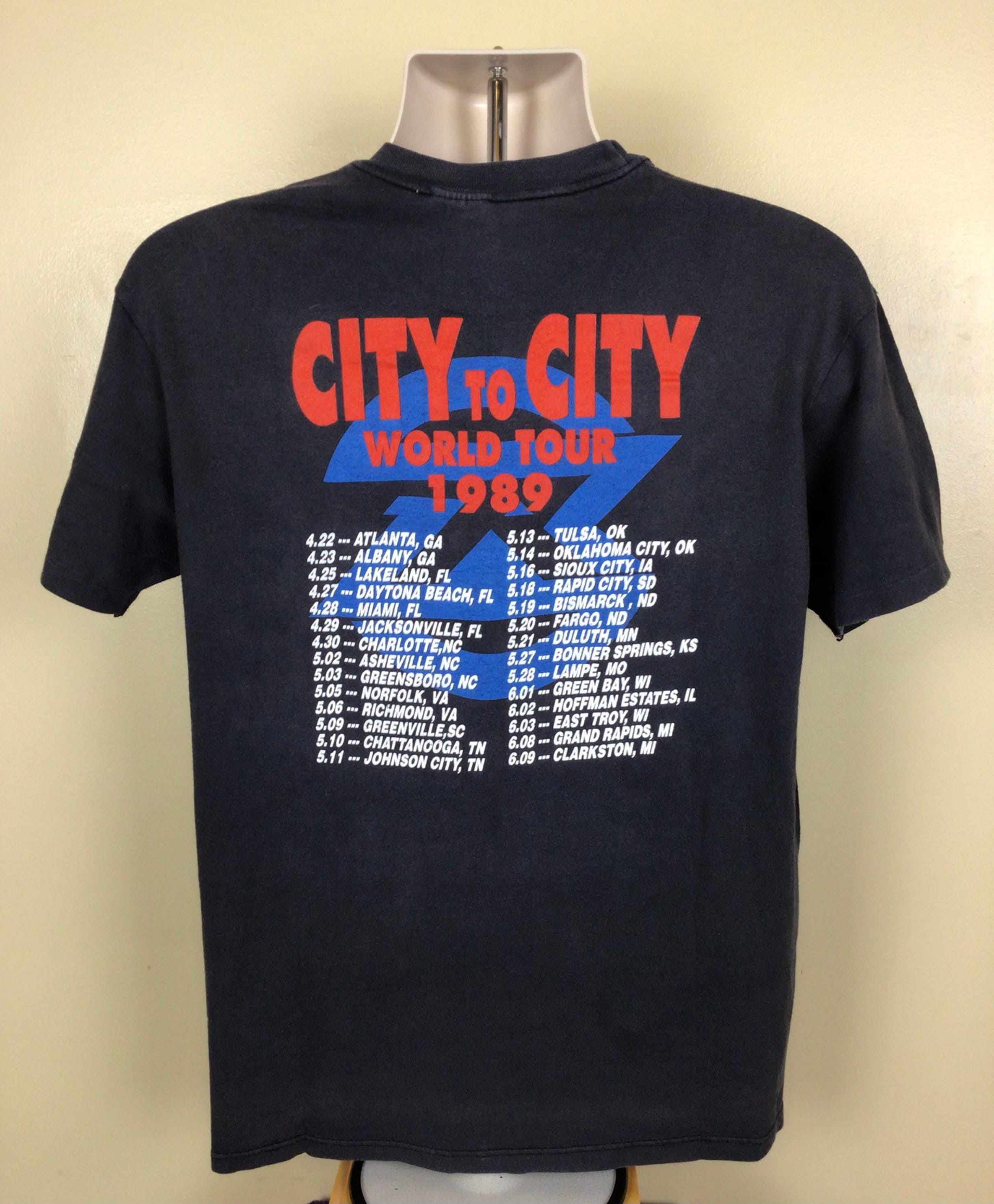 Vtg 1989 Ratt Reach for the Sky Concert T-shirt Black L/XLA 80s