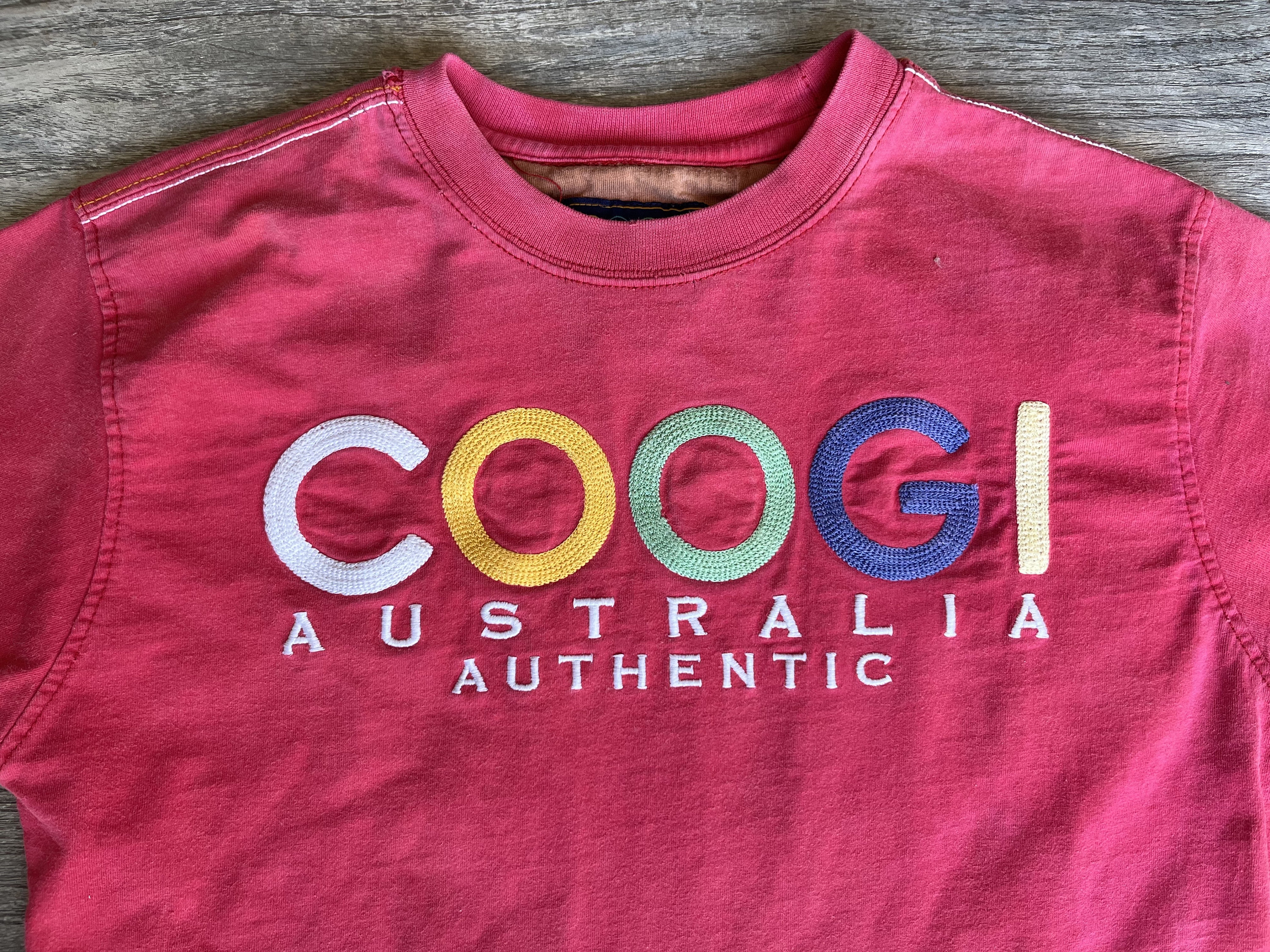 COOGI Australia 1990s Vintage Destroyed T-shirt - Size Small - Etsy