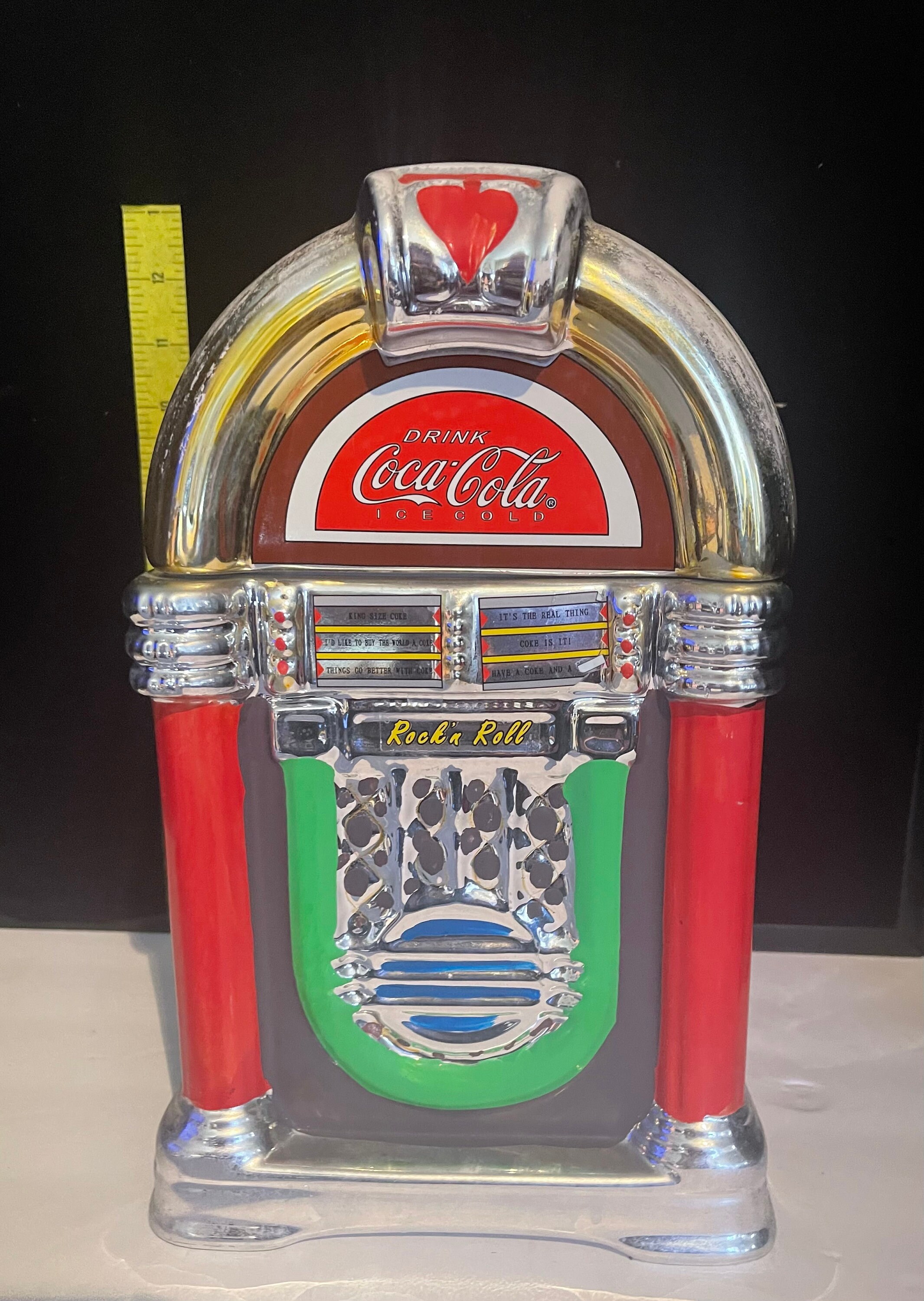 Coca Cola Jukebox Cookie Jar