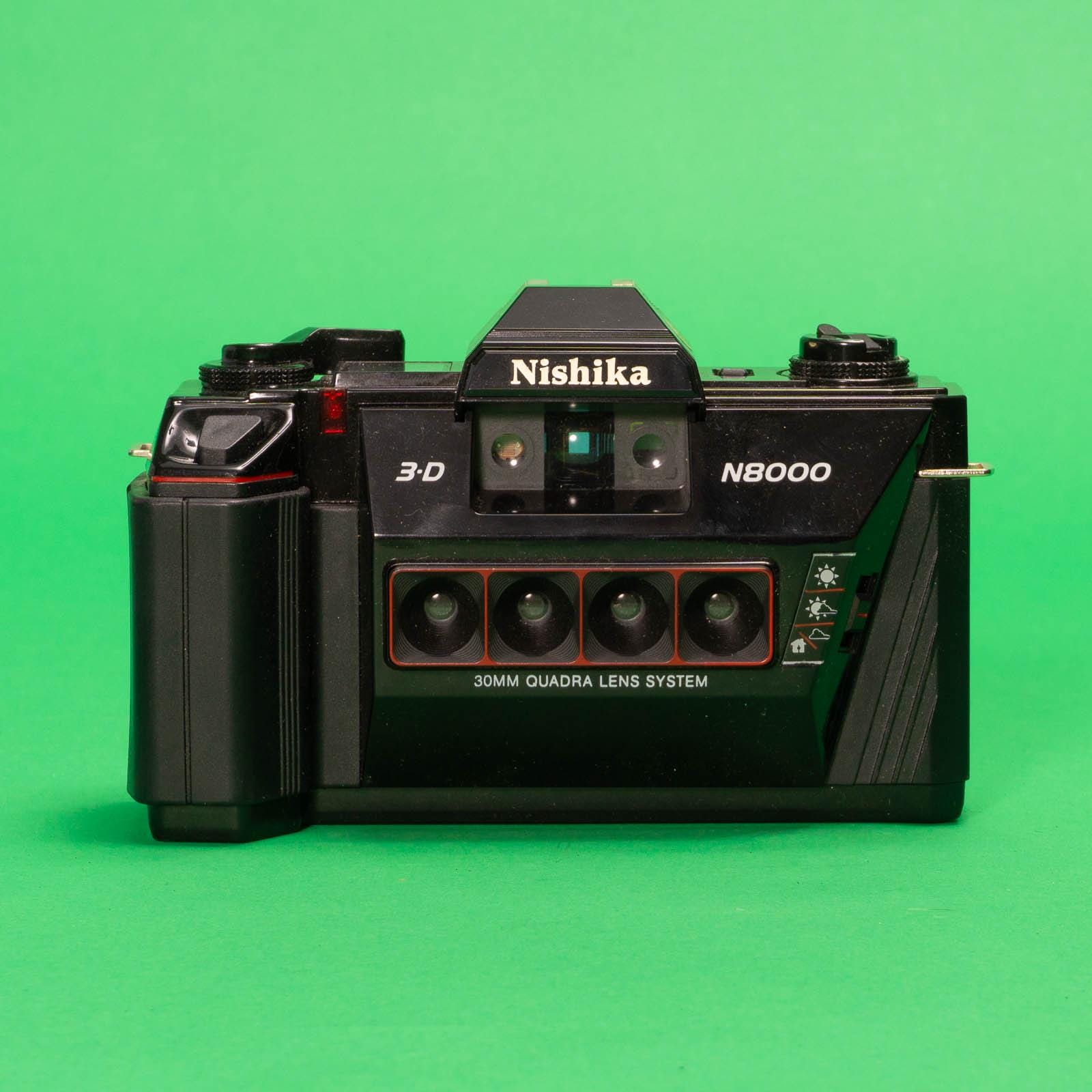 Nishika N8000 3d 35mm Film Camera W/ Leather Case - Etsy