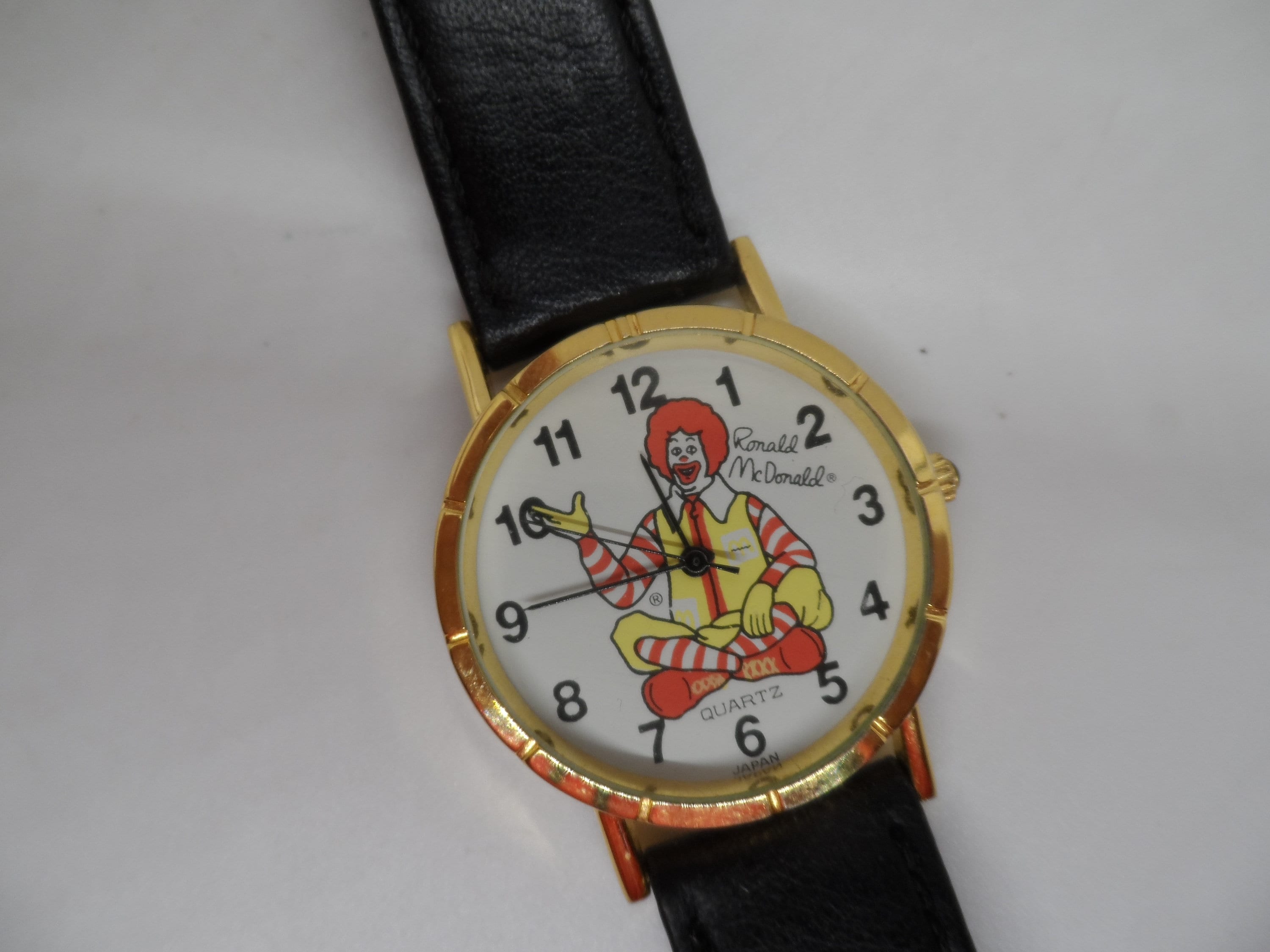 Vintage 1980's Collectible Ronald Mcdonalds Unisex Wrist Watch