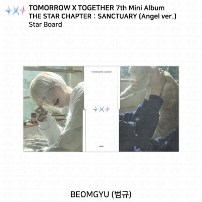 TXT 7th Mini Album The Star Chapter : SANCTUARY Angel ver Postcard