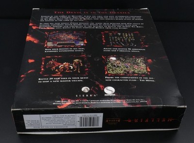 HELLFIRE Diablo Expansion PC Game New / Factory-Sealed Box DAMAGE