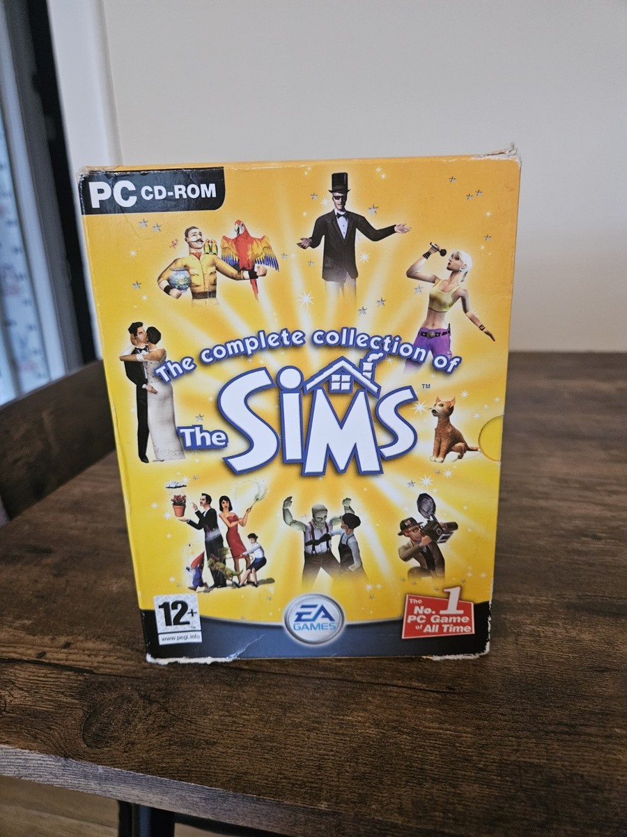 The Complete Collection of The Sims - PC Games Box Set 12 CD all
