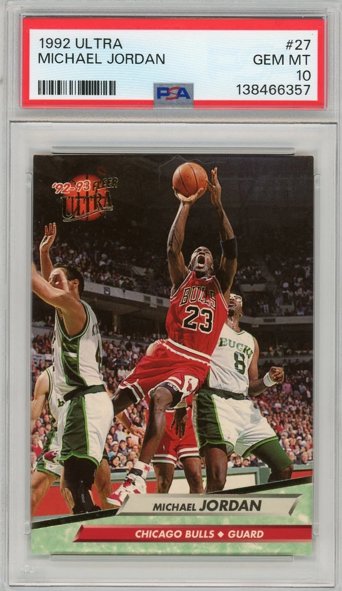 Michael Jordan PSA 10 Graded Basketball Trading Cards for sale | eBay