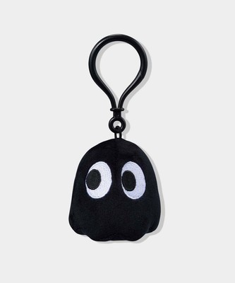 PAC-MAN Strap GHOST FRGMT PLUSH SET 7.5x5.5cm/2.95x2.16