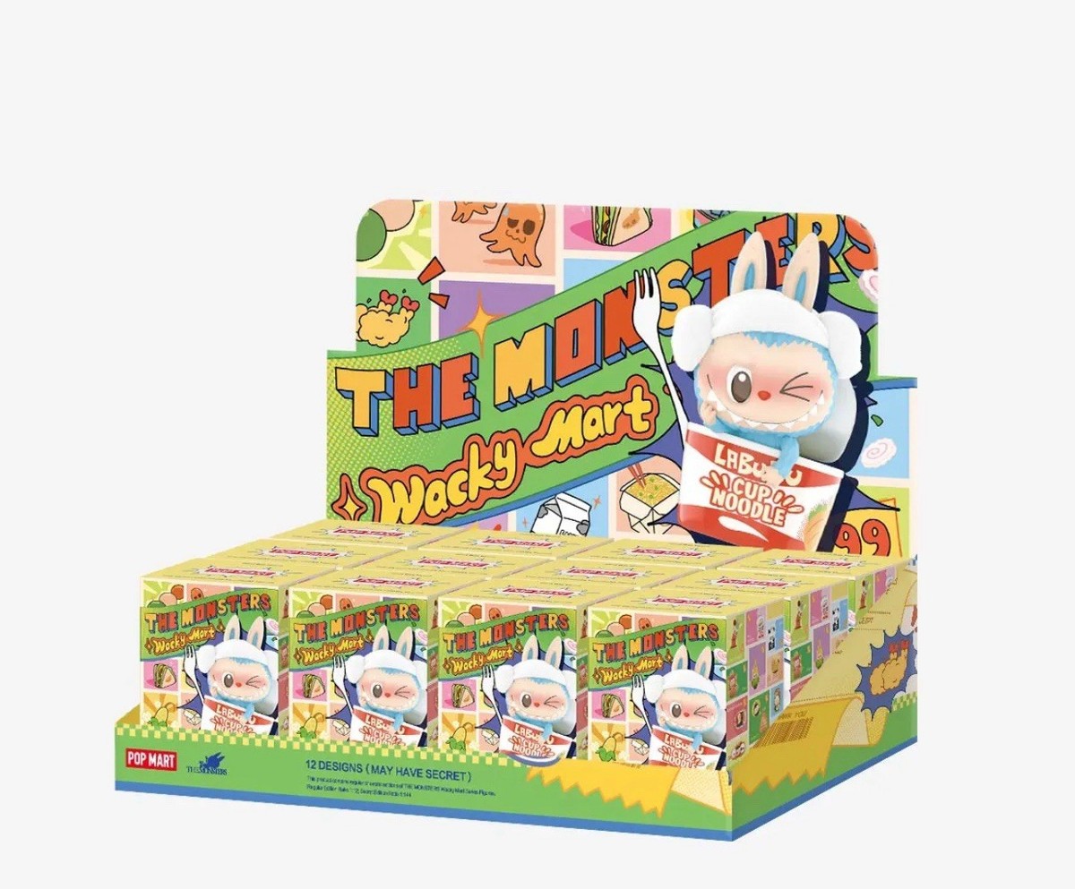 FULL SEALED CASE Pop Mart The Monsters Labubu Wacky Mart Series