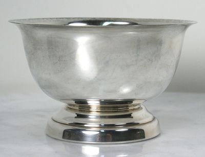 Vintage POOLE Silver Company 362 Fine Sterling Silver Bowl