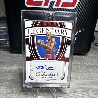 Grant Hill Basketball Autographed Sports Trading Cards