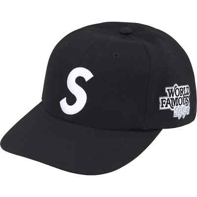 Supreme World Famous S Logo 6-Panel Cap 5colors SS25 | eBay