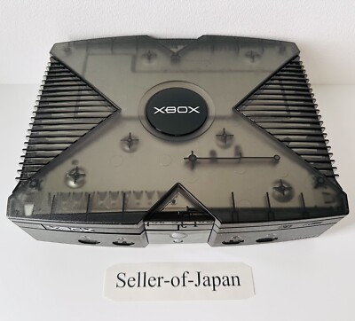 Microsoft Xbox special edition Clear Skeleton Black JAPAN Limited