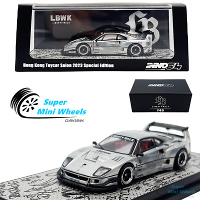 CHASE ! INNO64 1:64 LBWK Ferrari F40 Matte Black Hong Kong Toycar