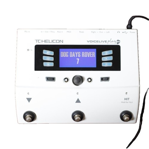 Digitech VX400 vocal effects floor processor USB Audio interface