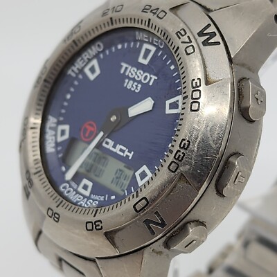 Tissot-T-Touch Z 253/353 Analog & Digital Titanium Swiss Made