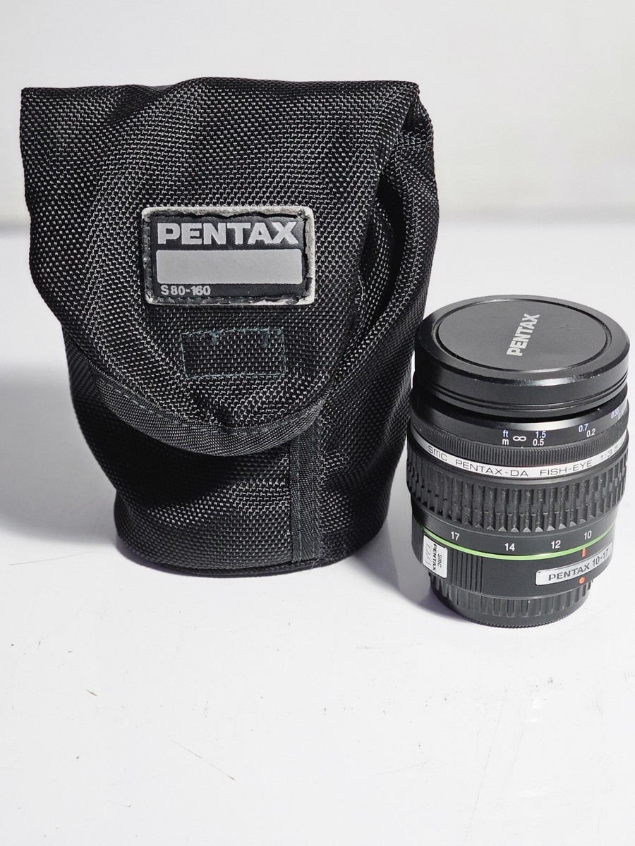SMC PENTAX-DA FISH-EYE 10-17mm F/3.5-4.5 ED AF Lens Japan - Mint