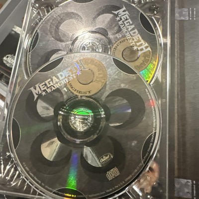 Megadeth – Warchest CD [4 CD + DVD Box Set] 2007 Capitol – 509995