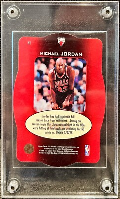 1996 SPx Holoview Heroes Michael Jordan Upper Deck Hologram