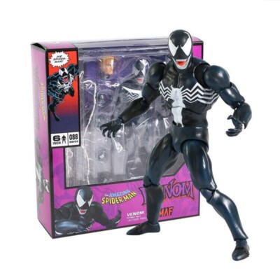 New MAFEX 088 1:12 The Amazing Spider-Man Venom Comic Ver. Action