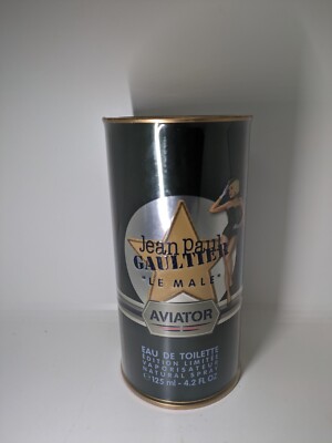 JEAN PAUL GAULTIER LE MALE AVIATOR EDT 4.2oz-125mL Discontinued