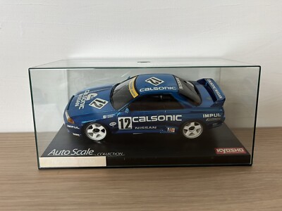 LE Rare Kyosho MINI-Z Racer Body calsonic SKYLINE GT-R R32 LIMITED