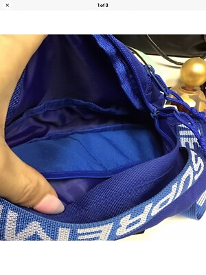 Supreme Waist Bag (SS18) Royal Blue | eBay