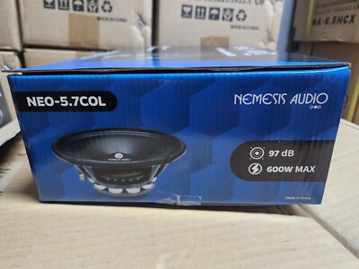 Nemesis Audio Neodymium 5x7 6x8 Midrange loudspeaker Bocina medida