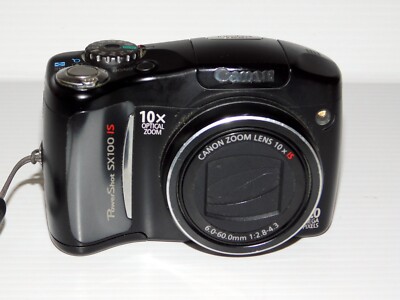 Canon PowerShot PC-1256 * SX100 IS 8.0MP Digital Camera - 10x Zoom