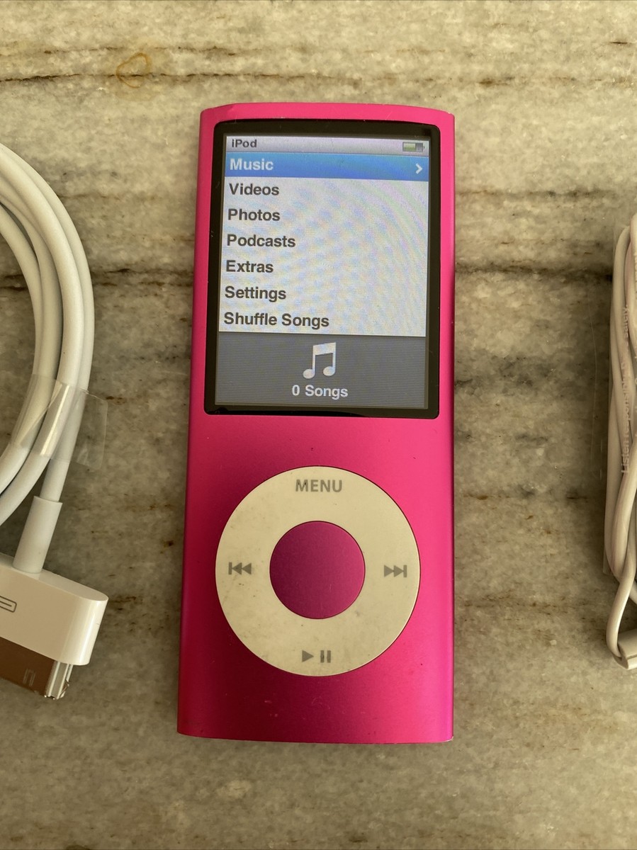 Apple iPod Nano 4th Generation 16GB Pink, New Battery | eBay