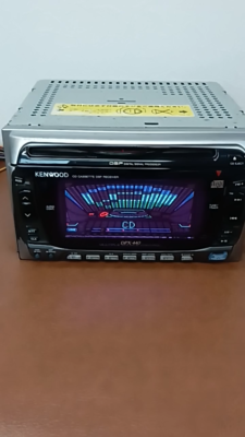 Kenwood DPX-440 CD Receiver DSP Car Audio 2DIN Cassette Unchecked