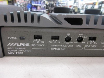 Alpine MRV-F300S V12 Car Amplifier | Class D | 4/3/2-Channel