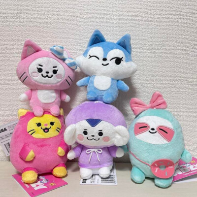 ITZY WDZY Sitting Plush Toy Doll Vol.1 & 2 Complete set of 5 | eBay