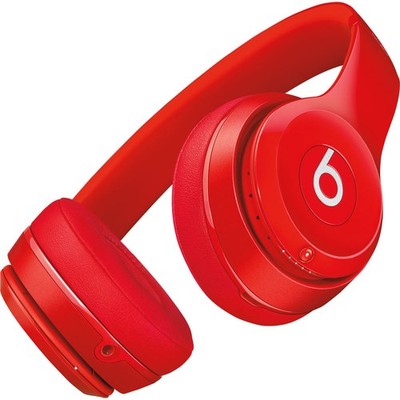 Beats by Dr. Dre Solo2 Wireless On-Ear Headphones (Red) MHNJ2AM/A