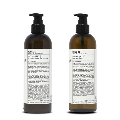Le Labo Rose 31 Body Lotion & Shower Gel Bundle Jumbo 480ml New | eBay