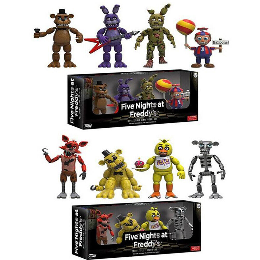 New FNAF FIVE NIGHTS AT FREDDY'S Springtrap SET Articulated Action