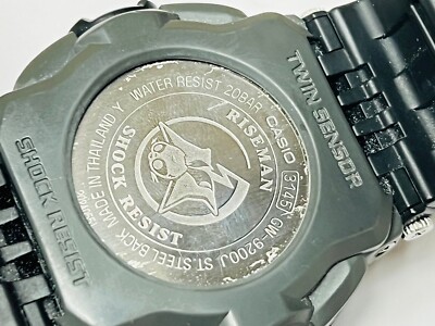 CASIO G-SHOCK GW-9200J-1JF Riseman Black Solar Digital Watch Fast