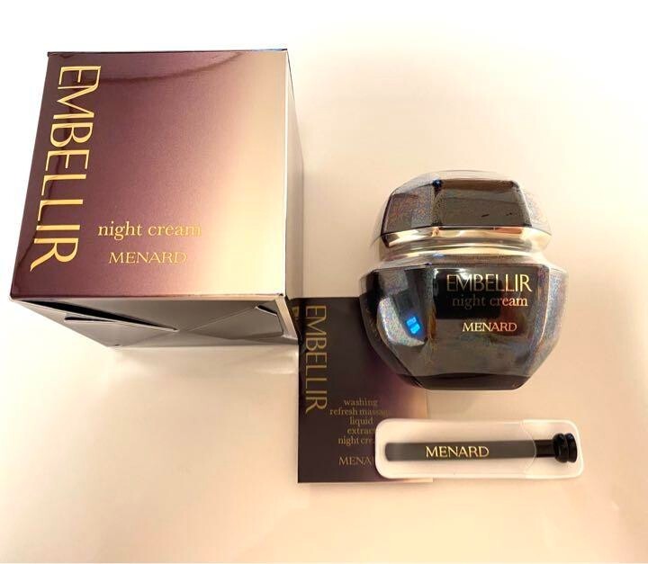 New MENARD EMBELLIR Night Cream 35g Serum Aging Care from Japan | eBay