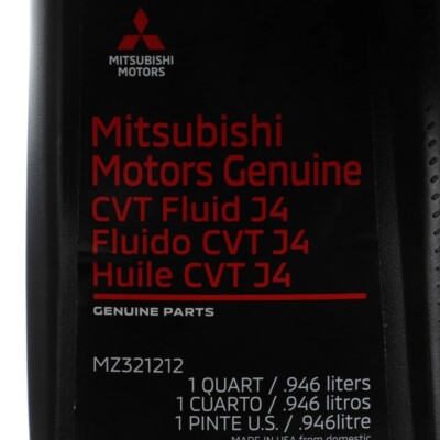 NEW OEM Mitsubishi CVT Fluid J4 1 Quart Automatic Transmission