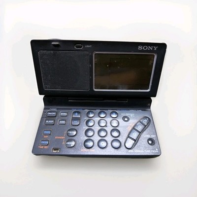 Sony ICF-SW100 World Band FM/AM SW LW Radio + AN-100A Antenna