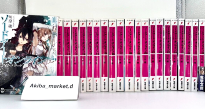 Sword Art Online Vol.1-28 Latest Full Set Japanese Light Novel SAO