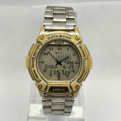 Casio Data Bank ABX-67 Module 1758 Ana-Digi Quartz Vintage Men's