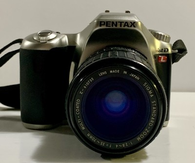 Pentax *ist DL 6.1MP Digital SLR Camera W Sigma Standard-Zoom 28