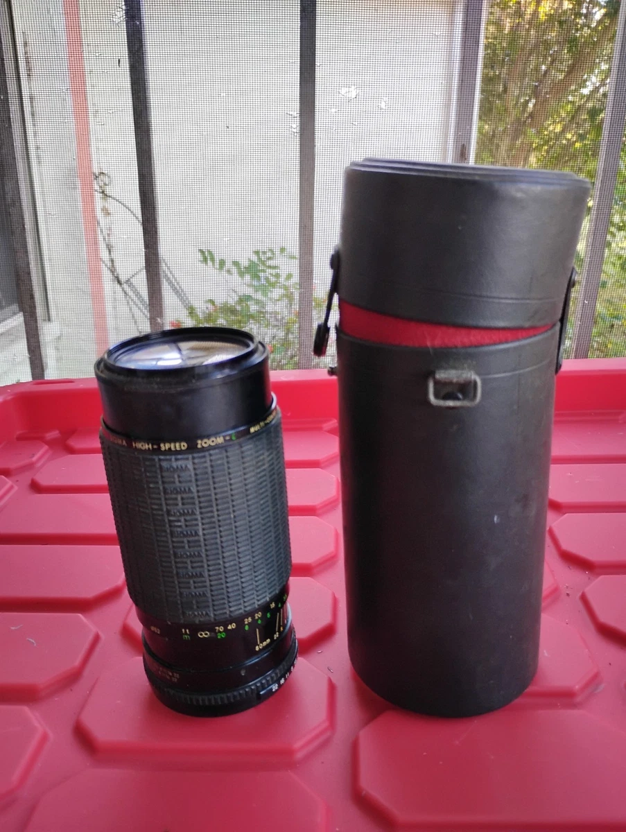 Sigma f/3.5 Camera Lenses 80-200mm Focal for sale | eBay